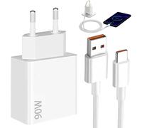 KALANKA-Chargeur 90W,90W Chargeur Rapide avec 6A Cable USB C 1M,pou14C 13C Note 14 13 12S 11S 10 9 Pro