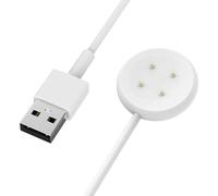 KALANKA-Chargeur Compatible avec Google Pixel Watch 3/Pixel Watch 2, Station de Charge Magnétique avec Câble de Chargement USB de 1M pour Fitbit Ace LTE/Versa 4/Versa 3/Sense 2/Sense, Blanc