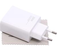 Kalanka-Chargeur Pour Xiaomi Mdy-11-Ez 30w Pour Xiaomi Poco M4 Pro 5g, Poco M5s, Redmi Note 10s/11/11s, Pad 5 Quick Charge (Sans Câble De Données) Avec Mungoo Chiffon De Nettoyage D'écran
