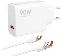 KALANKA-Chargeur Rapide 90W pour Xiaomi Redmi Note 14/13/12/11 Pro 14C, USB-C 6A Câble 2M Hypercharge, Chargeur Turbo pour Xiaomi 15 Ultra, 14T, 13T, POCO X7 Pro, Pad 7, F5, F4 et Plus