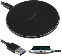 KALANKA-Chargeur sans Fil Rapide 20 W Chargeur à Induction pour Téléphones Portables Station de Recharge Universelle Compatible avec i-Phone 16 15 14 13 12 pour Sam-Sung Gal-axy S25 S24 S23 S22 S21