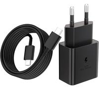 KALANKA-Chargeur USB C 25W, Chargeur Rapide PD 3.0 avec Cable de Charge USB C, Chargeur Super Rapide pour Samsung Galaxy S24/S23/S22/S21 Ultra/S20/Note20/10/9/S10/A53/A54, Chargeurs de T¿¿l¿¿phone Por
