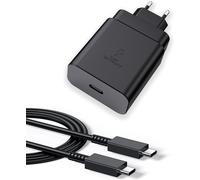 KALANKA-Chargeur USB-C 45W Super Charge Rapide pour Samsung Galaxy S24 S25 Ultra/S23/S24/S24+ Ultra/S20/S22/S23+/Note10+/Tab S9/A54/A53/Z Fold5/Flip5/Fold4 Prise Secteur USB-C et Un cable de 1.8M