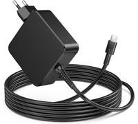 KALANKA-Chargeur USB C 65W, PD Rapide Chargeur Ordinateur USB C avec Câble de 1.7m Compatible avec Lenovo ThinkPad, Yoga, Chromebook, Steam Deck, Huawei, Samsung, MacBook Air/Pro, HP, Dell, Acer, ASU