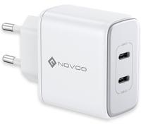 KALANKA-Chargeur USB C Rapide 35W 2 Port Type-C, Chargeur Rapide pour iPhone 12 13 14 Pro Max Galaxy S23 Ultra Plus S22 MacBook MacBook Air M1 M2 iPad Pro Air Steam Deck