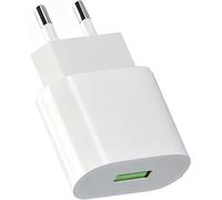 KALANKA-Chargeur USB, Chargeur Rapide 18W Quick Charge 3.0 ¿C Adaptateur Secteur USB pour Samsung S10 S9 S8 S25 S24 S23 S22 S21 S20 A56 A55 A36 A35 A26 A25 A17 A16, Prise Charge