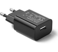 KALANKA-Chargeur USB Standard europ¿¿en, 5V, 1A, 5W, Noir, connecteurs plaqu¿¿s Nickel