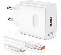 KALANKA-Charging Adapter,Chargeur for Supercharge 66W et 6A cable A vers C de 1M,Fast Charging Compatible avec Honor Magic V5 7 Lite V3 V2 400 90 70 X9d MagicPad2 Wall Charge Fast Data Transfer Cord