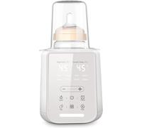 Kalanka-Chauffe-Biberon 8-En-1 ¿ Chauffe-Aliments Bébé Multifonction Avec Veilleuse Et Minuterie, Idéal Pour Les Déplacements, Préserve Les Nutriments Du Lait Maternel, Compatible Tous Biberons
