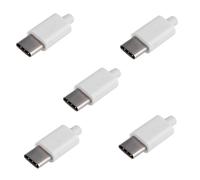 KALANKA-Chenyang 5set Bricolage 24pin USB-C 3.1 connecteur mâle Type SMT avec Couvercle du boîtier 3,5 mm