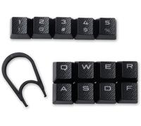 KALANKA-Cherry MX Key Switch FPS & MOBA Touches de rechange rétroéclairées pour claviers de jeu Corsair (13 touches, noir)