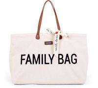 Kalanka-Childhome, Family Bag, Sac À Langer, Sac De Voyage/Week-End, Grande Contenance, Pochette Incluse Détachable, Teddy Ecru