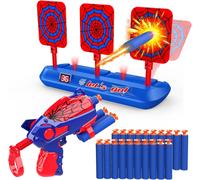 KALANKA-Cible avec Pistolet Enfant, Cible Electrique de Tir Automatique avec 20 Flechette