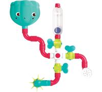 KALANKA-- Circuit d¿Eau à Construire - Jouet de Bain pour Bébé à Ventouser - 14 Pièces à Assembler avec Moulin et Arroseur - Modulable, Evolutif et Éducatif - Jeu de Construction à Partir de 18 Mois