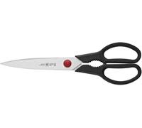 Kalanka-Ciseaux Multi-Usages/Universels, Lames : 12,5 Cm, Acier Inoxydable Spécial, Manche Noir, Série Twin L