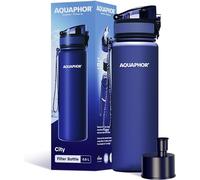 Kalanka-City Gourde Filtrante Avec Filtre À Charbon Actif (Bleu Marine)