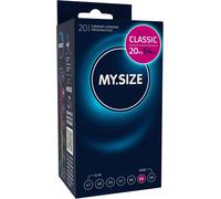 KALANKA-Classic Préservatifs 64 mm de large I 20 pièces I premium extra fins I doux et souples I Paroi fine 0,07 mm