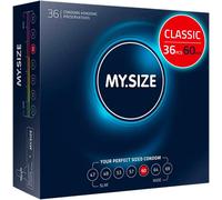 KALANKA-Classic Préservatifs taille 5 I 60 mm de large I 36 pièces en vrac I premium extra fins I doux et souples I paroi fine de 0,07 mm