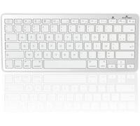 KALANKA-Clavier sans Fil Bluetooth pour Mac, MacBook Pro, Air, Mini, iMac, iPad Air 4/3, iPad Pro 12.9/11, Mini, iPhone - Mini Clavier Mac Français AZERTY, Compact, Ultra Mince, Léger, Silencieux