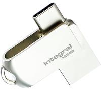 KALANKA-Clé USB 128GB 360-Dual USB 3.2 Gen 1 Type A & USB-C - Transferts à 5Gbps - Plug & Play - Compatible avec PC, Ordinateur Portable, Smartphones, iPhone 15/16, MacBook Pro/Air et iPad Pro