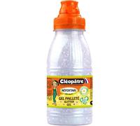 KALANKA-CLEOPATRE - Gel pailleté neige au format de 250 ml, Bleu avec effets holographiques