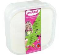 KALANKA-CLEOPATRE- Pâte de modelage prête à l'emploi - couleur Blanche format de 500g