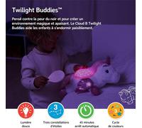 Kalanka-Cloud B Veilleuse Apaisante Projecteur D'étoiles Luminosité Douce 3 Couleurs 3 Constellations Arrêt Automatique Veilleuse Musicale Peluche Licorne Twilight Buddies Unicorn W/Wings