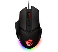 KALANKA-CLUTCH GM20 ELITE Souris Gaming - Capteur Optique 6400 DPI, Droitiers, Switches OMRON 20M+ Clics, 6 Boutons, Latence 1ms, RGB Mystic Light, Système de Poids Réglable 98-109g - Filaire