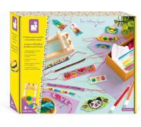 KALANKA-- Coffret 13 Bijoux Pops à Créer + Métier à Tisser - Les Ateliers Bijoux - Kit Loisir Créatif Enfant - Apprentissage Motricité Fine et Créativité - Dès 8 ans - J07999