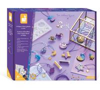 KALANKA-- Coffret 14 Bijoux Galaxie - Kit Création Bijoux en Résine - Les Ateliers Bijoux - Kit Loisir Créatif Enfant - Motricité Fine et Créativité - Dès 8 ans - J07937