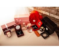 Kalanka-Coffret Cadeau Homme - Grand Coffret Homme Original - Cadeau Anniversaire Homme : Bougie Parfumée + Bracelet Diffuseur Huile Essentielle + Huile Essentielle (Patchouli)+ Peigne Bois