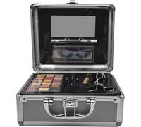 Kalanka-, Coffret Maquillage Femme Yeux 26 Pièces, Avec Faux Cils, Palette Fard À Paupière 18 Couleurs, Eyeliners, Recourbe Cils, Et Pinceaux, Kit Portable Et Léger, All About My Eyes