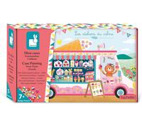 KALANKA-- Coffret Mini-Canes à Coller Gourmandises - Les Ateliers du Calme - 3 Tableaux - Kit Loisir Créatif Enfant - Apprentissage Motricité Fine et Concentration ¿ Dès 7 Ans ¿ J09105