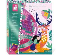 KALANKA-- Coffret Mosaïques en Mousse Fées - Les Ateliers du Calme - Kit Loisir Créatif Enfant - Apprentissage Motricité Fine et Concentration - Dès 5 ans, J07960