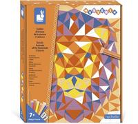 KALANKA-- Coffret Sables Animaux de la Savane - 2 Tableaux à Réaliser - Mysterix - Kit Loisir Créatif Enfant - Dextérité et Concentration - Dès 7 Ans, J07978