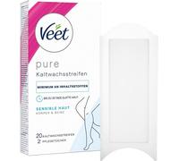 Kalanka-Cold Wax Strips Easy-Gelwax Technology Lot De 20 Bandes De Cire Froide Pour Peaux Sensibles