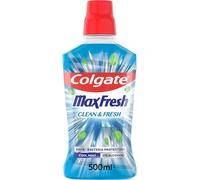 Kalanka-Colgate - Bain De Bouche Max Fresh Clean & Fresh - Sans Alcool- Fraîcheur Longue Durée Pour L'haleine- Le Flacon De 500ml