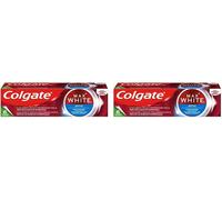 Kalanka-Colgate - Dentifrice Blancheur Max White Optic - Blancheur Instantanée Cliniquement Prouvée - Élimine Jusqu'à 100% Des Tâches À La Surface Des Dents - Lot De 2 Tube De 75ml