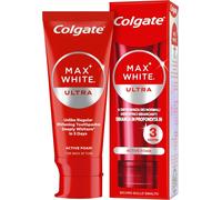 Kalanka-Colgate Dentifrice Blanchissant Max White Ultra Active Foam, Dents Plus Blancs En Soleil 3 Jours, Action Hugénée À Absorption Profonde, Cliniquement Testée 50 Ml Blanc
