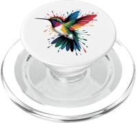 KALANKA-Colibri Coloré Couleurs Nature Monde Animal Art Oiseaux PopSockets PopGrip pour MagSafe
