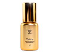 Kalanka-Colle Pour Cils Victoria 5ml, Noir Colle Super Rapide, Temps De Séchage : 1 Sec - 8 Semaines D'adhérence, Très Résistante Pour Les Extensions De Cils Professionnelles