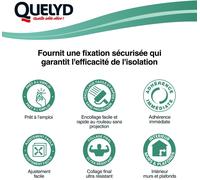 KALANKA-Colle pour Plaques Depron et Matériaux Isolants - Haute Performance - Isolation Mur Et Plafonds - Colle en Pâte Prête à l'Emploi, Pot de 1 Kg