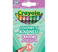 Kalanka-- Color Of Kindness, 24 Crayons À La Cire, Loisir Créatif, Jeu De Dessin Et Coloriage, À Partir De 3 Ans, 52-1836