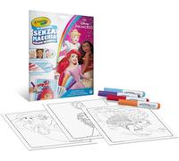 KALANKA-- Color Wonder, Coloring Set avec 18 pages à colorier et 4 feutres sans taches, Disney Princess, activité créative pour enfants, âge 3,4,5 ans, cod. 25-2900
