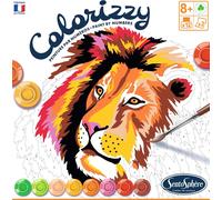 KALANKA-¿ Colorizzy - Savane - Peinture par Numéros - Intuitif et Facile - Moment Relaxation - Kit de Loisir Créatif - Pour enfants dès 6 ans - Fabriqué en France - 4500