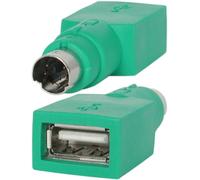 KALANKA-.com Adaptateur de remplacement souris PS/2 vers USB - Convertisseur PS/2 vers USB - Femelle / Mâle (GC46FM)