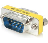 KALANKA-.com GC9SM Slimline Serial DB9 Gender Changer, M/M, Serial Gender Changer, DB-9 (M) to DB-9 (M)