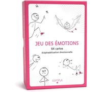 KALANKA-COMITYS Jeu des Émotions Langue : Français 64 Cartes d'Alphabétisation Émotionnelle Outil Pédagogique Inspiré de la Communication Non-Violente CNV 177 États Émotionnels à Découvrir