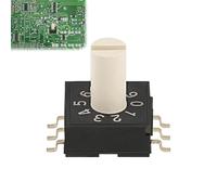 KALANKA-Commutateur RM3HAF-10 Commutateurs Came Rotatifs 10 Positions pour Lunii Ma Fabrique à Histoires Interrupteur d'encodeur Rotatif avec Poignée 3: 3 pour Lunii Boite Histoire Équipement Audio