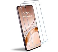 KALANKA-Compatible avec VIVO V50 Lite 4G Verre Trempé, 2 Pièces 9H Dureté Protection Écran, Ultra HD, Sans Bulles, Anti-rayure, Film Protection D'écran - Transparent